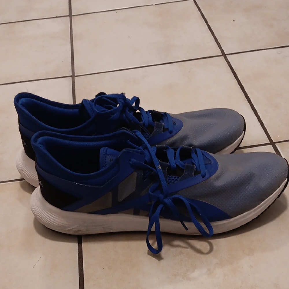 Reebok Blue and Gray Athletic Shoes